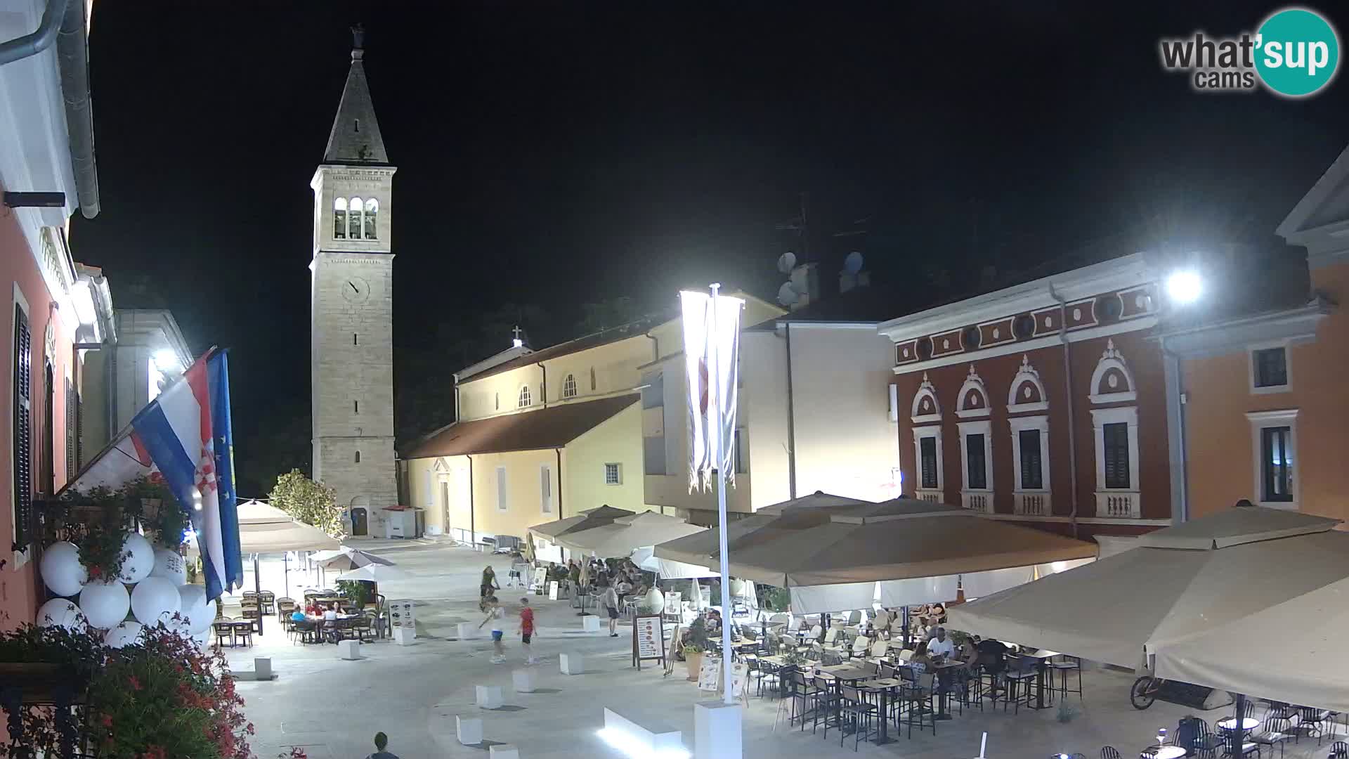 LIVE Webcam Cittanova / Novigrad – Piazza Grande – Istria
