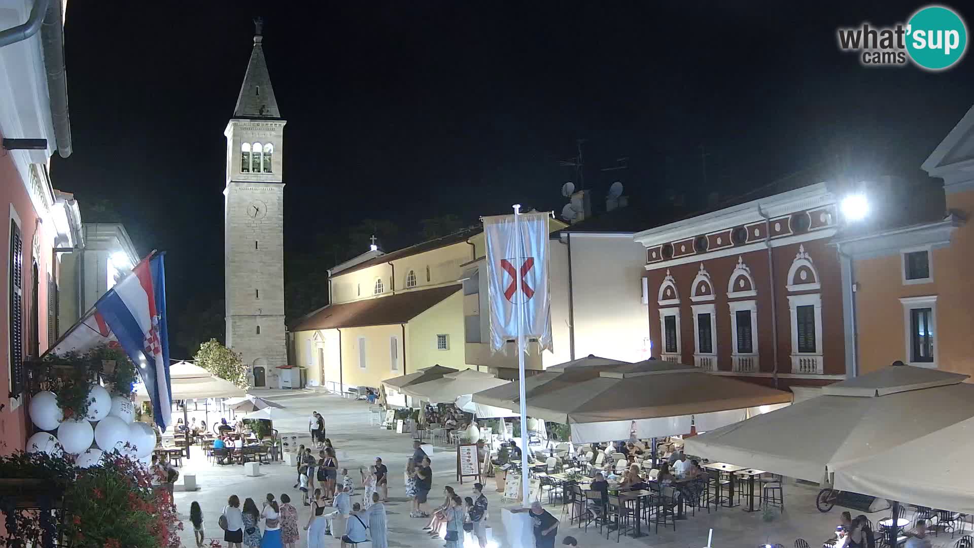 Novigrad Webcam – Veliki Trg (großen Platz) – Istrien – Kroatien