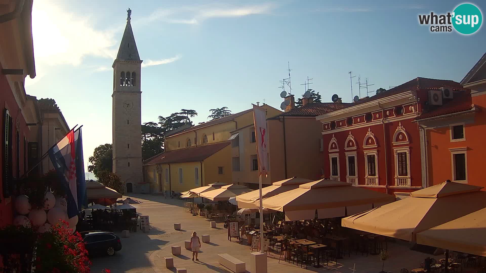 Live Webcam Novigrad – Veliki Trg (gran plaza) – Piazza Grande