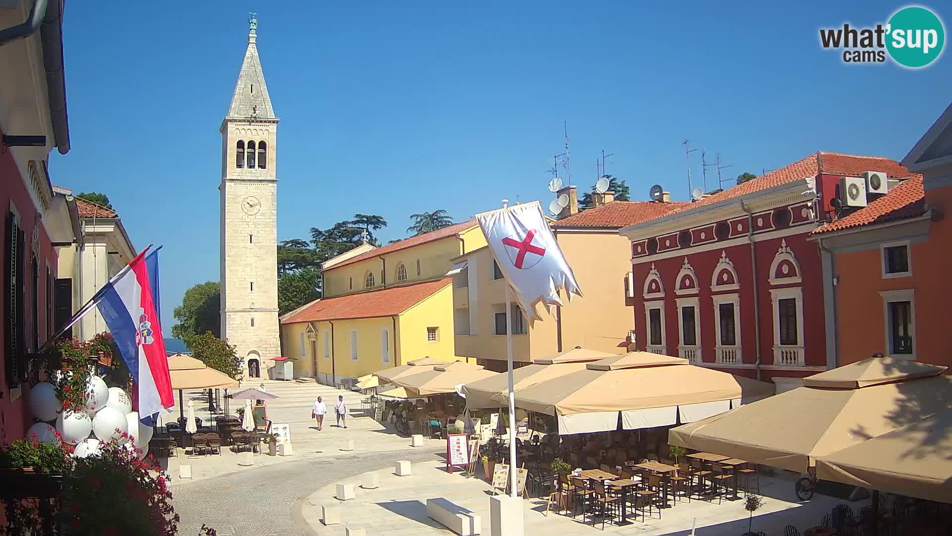 Web Kamera Novigrad – Veliki Trg / Piazza Grande