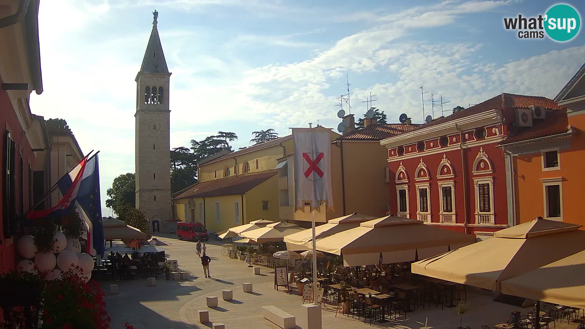Web Kamera Novigrad – Veliki Trg / Piazza Grande