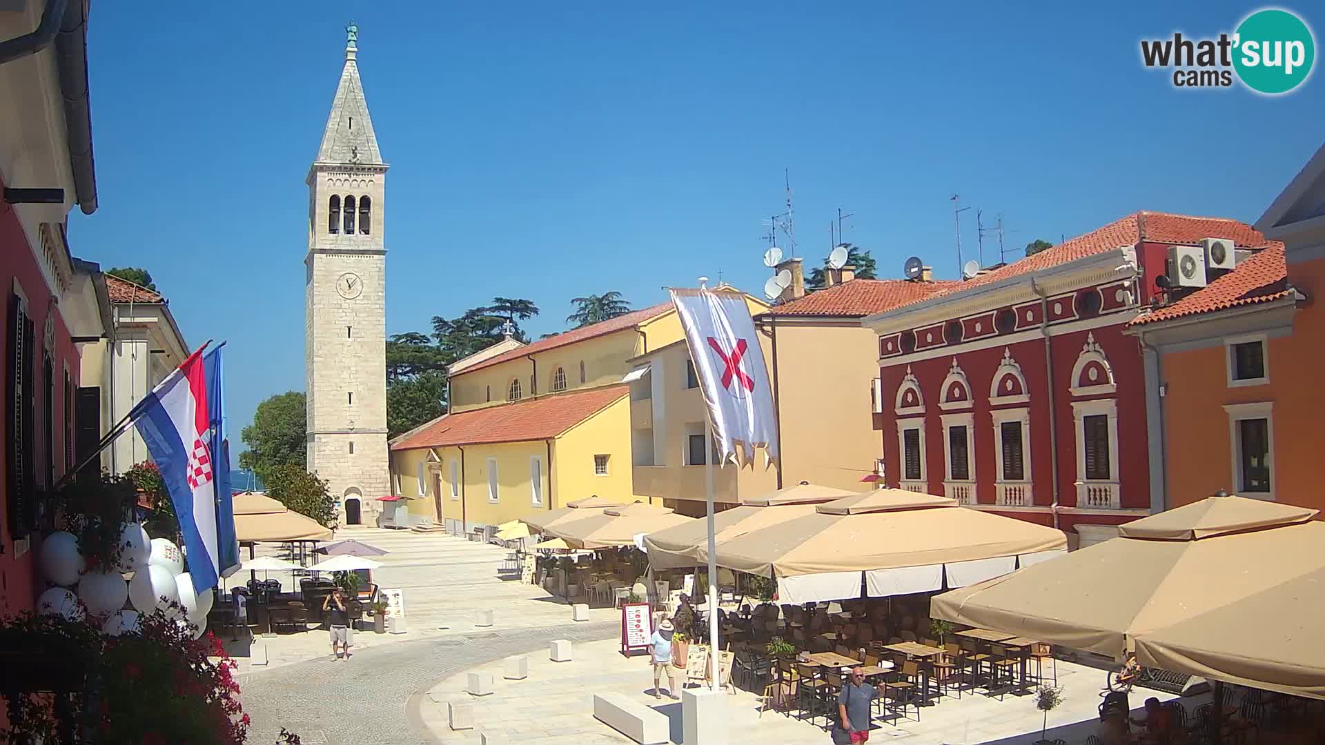 Web Kamera Novigrad – Veliki Trg / Piazza Grande