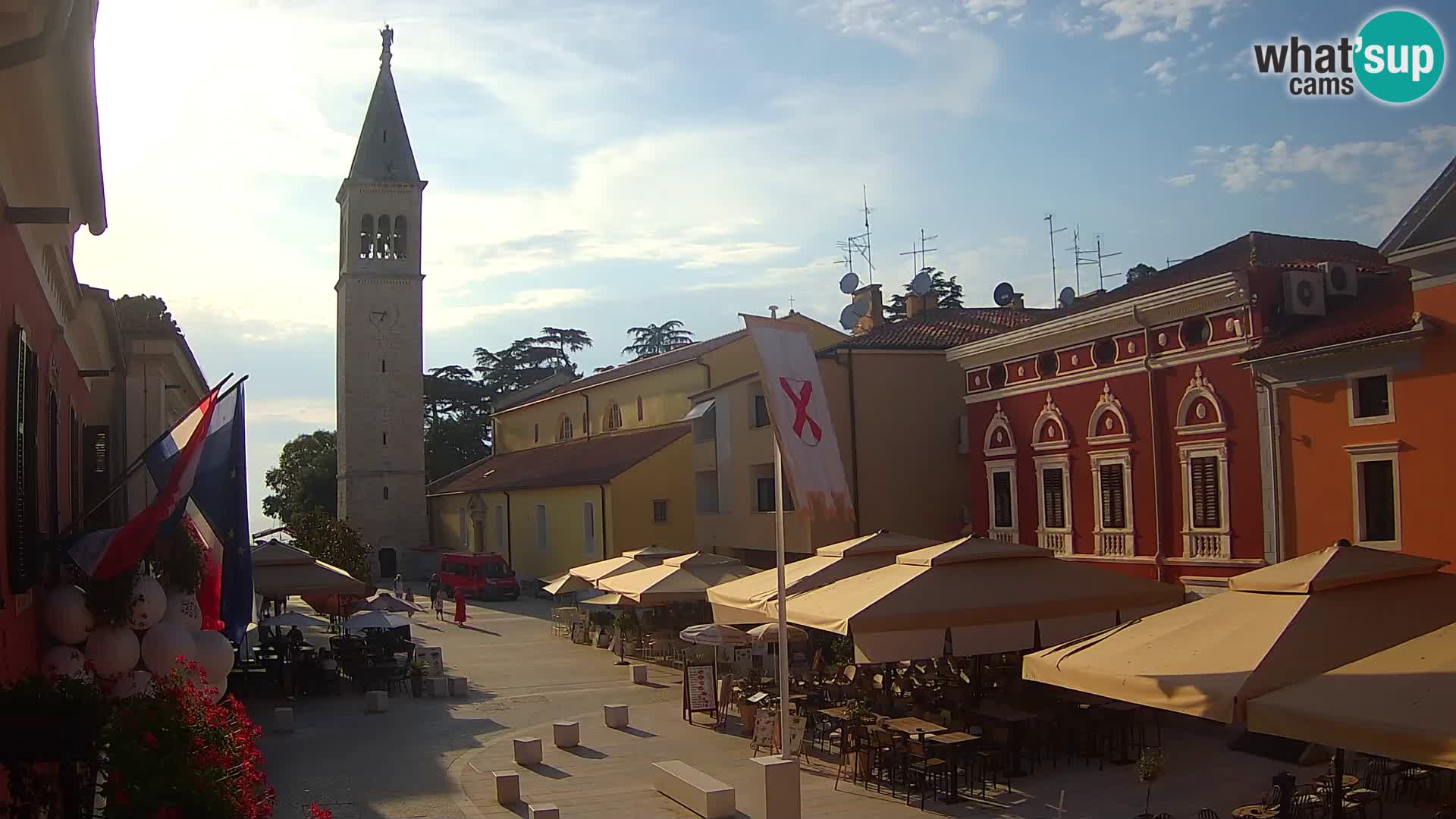 Novigrad Webcam – Veliki Trg (großen Platz) – Istrien – Kroatien