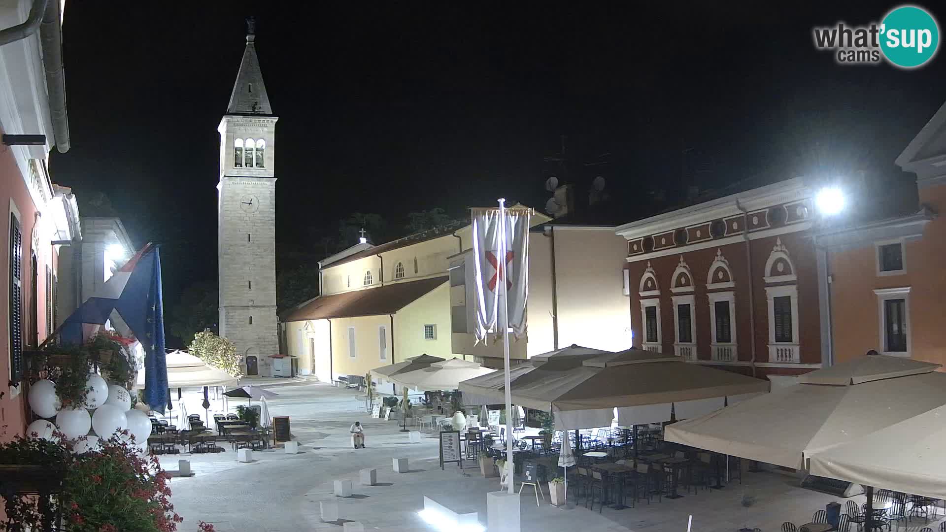 Live Webcam Novigrad – Veliki Trg (gran plaza) – Piazza Grande