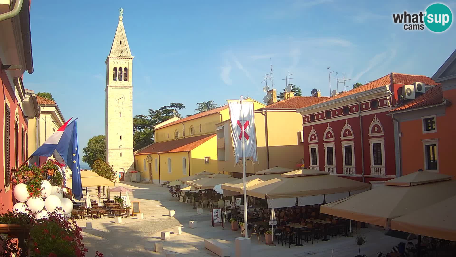 Web Kamera Novigrad – Veliki Trg / Piazza Grande