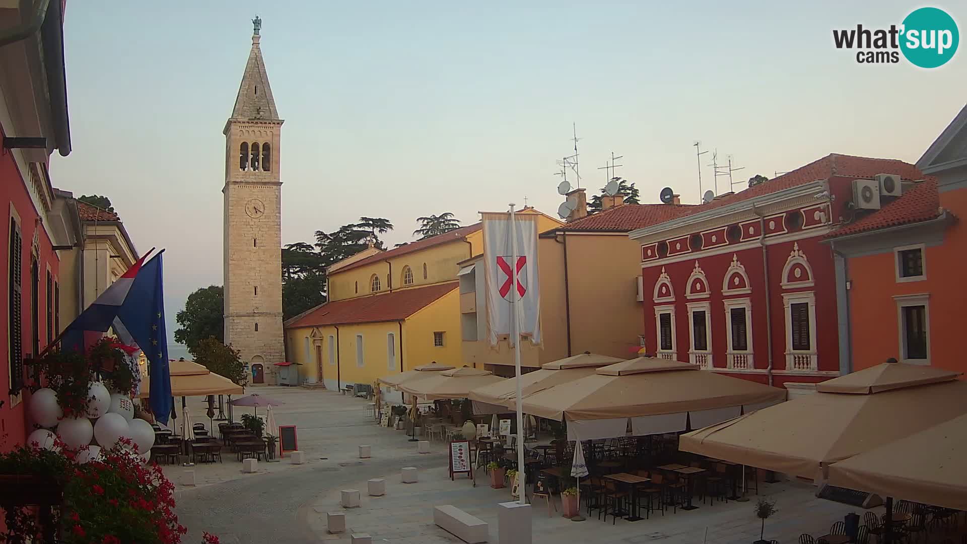 Web Kamera Novigrad – Veliki Trg / Piazza Grande