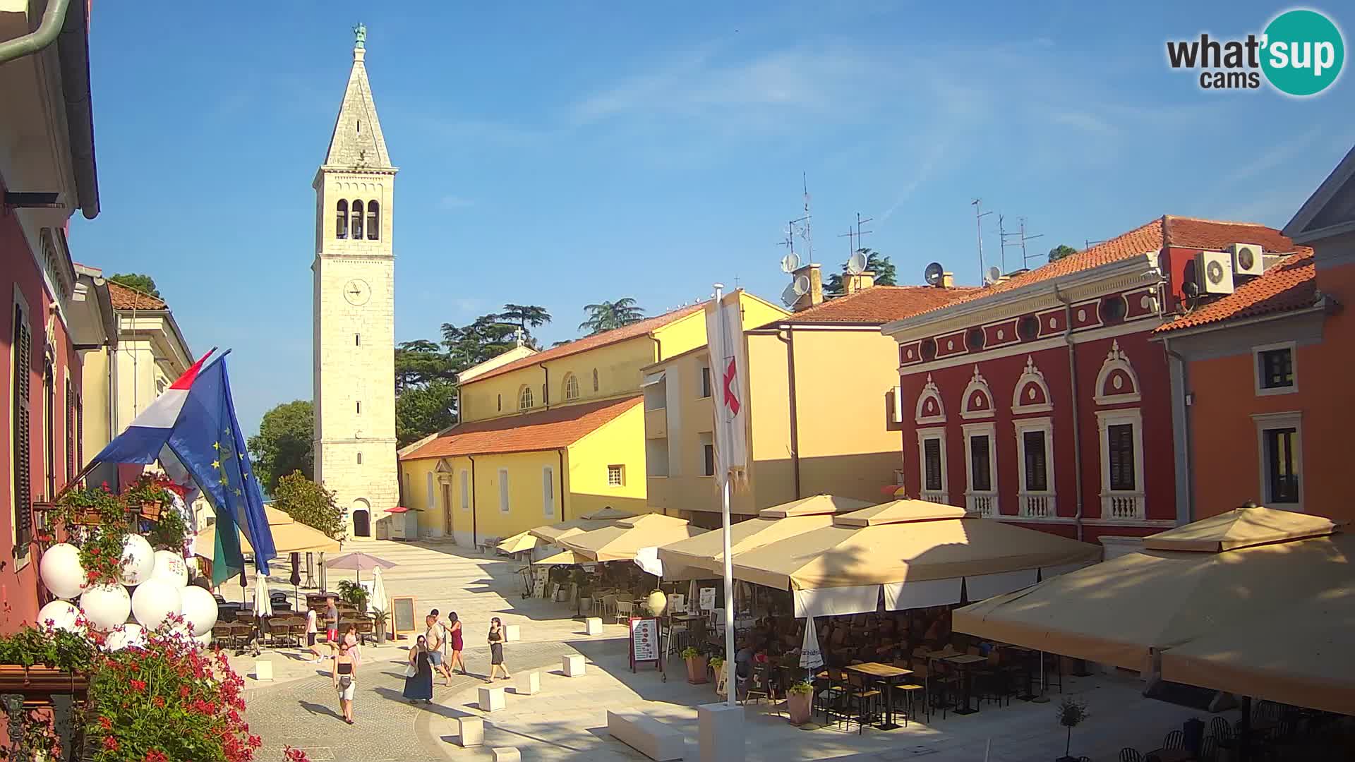 Spletna kamera Novigrad – Veliki Trg