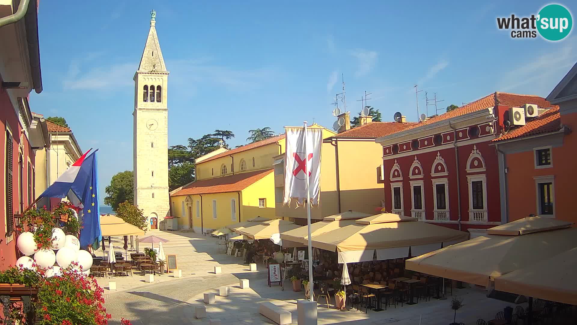 Web Kamera Novigrad – Veliki Trg / Piazza Grande