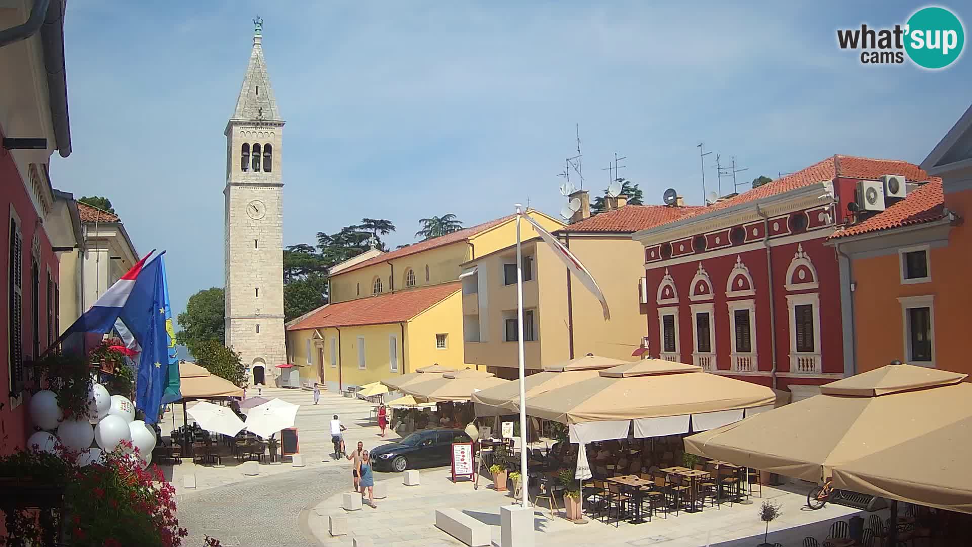 Novigrad Webcam – Veliki Trg (großen Platz) – Istrien – Kroatien