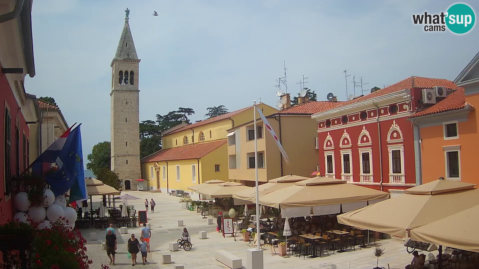 Web Kamera Novigrad – Veliki Trg / Piazza Grande