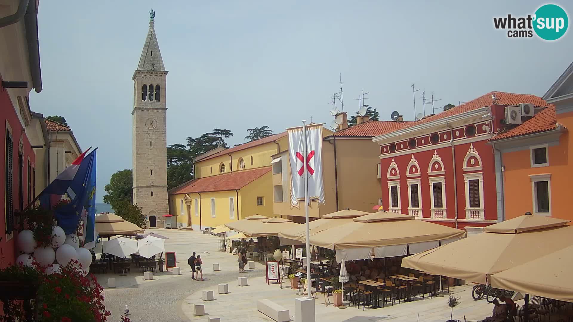 Live Webcam Novigrad – Veliki Trg (gran plaza) – Piazza Grande
