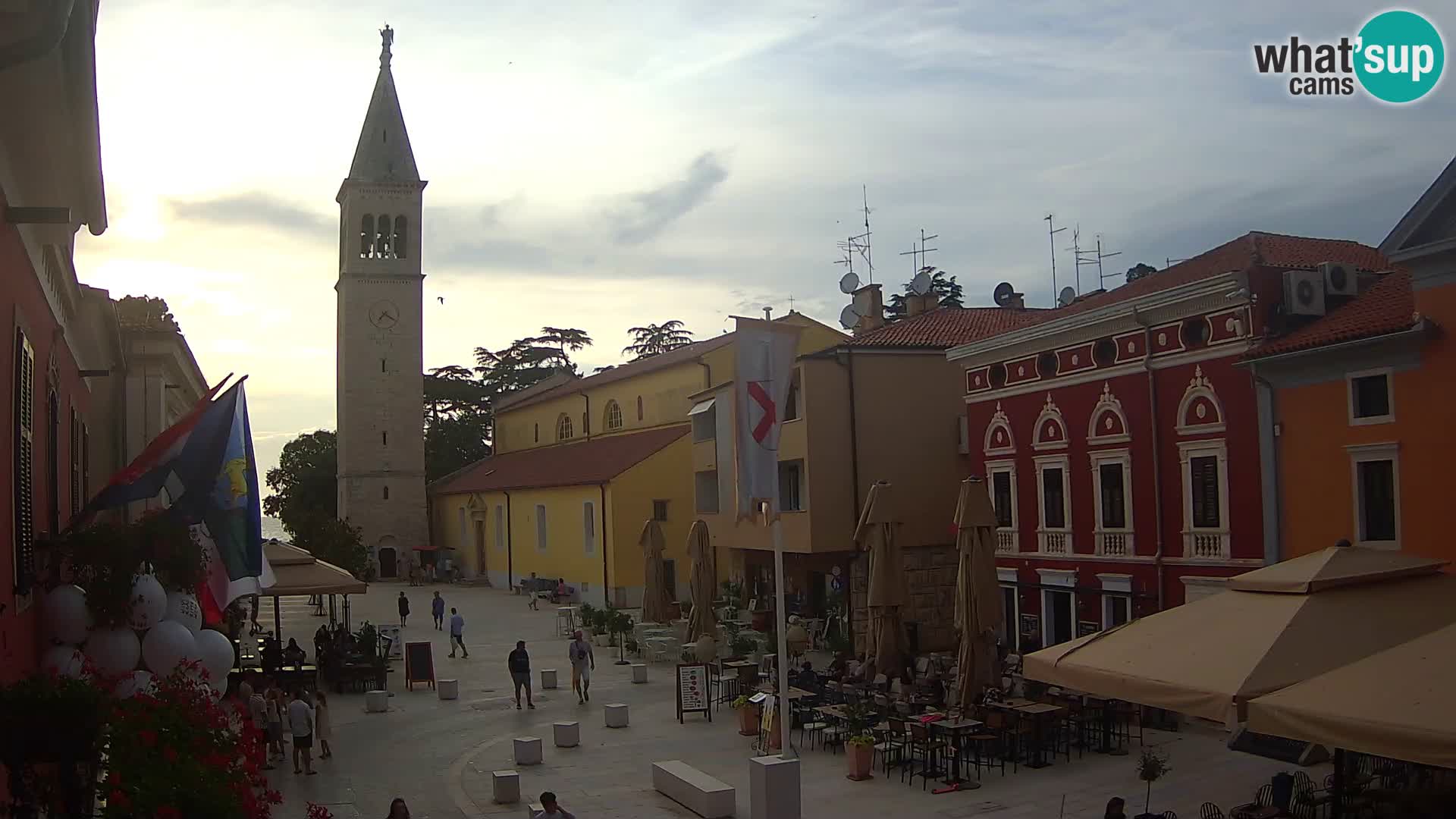 Live Webcam Novigrad – Veliki Trg (gran plaza) – Piazza Grande