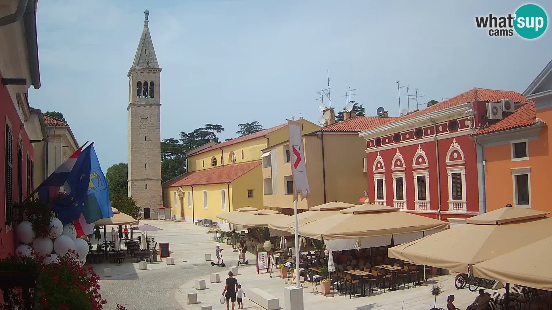 Novigrad Webcam – Veliki Trg (großen Platz) – Istrien – Kroatien