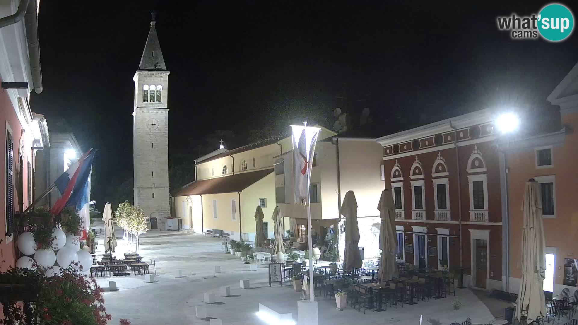 Live webcam Novigrad – Veliki Trg / Piazza Grande – Istria – Croatien