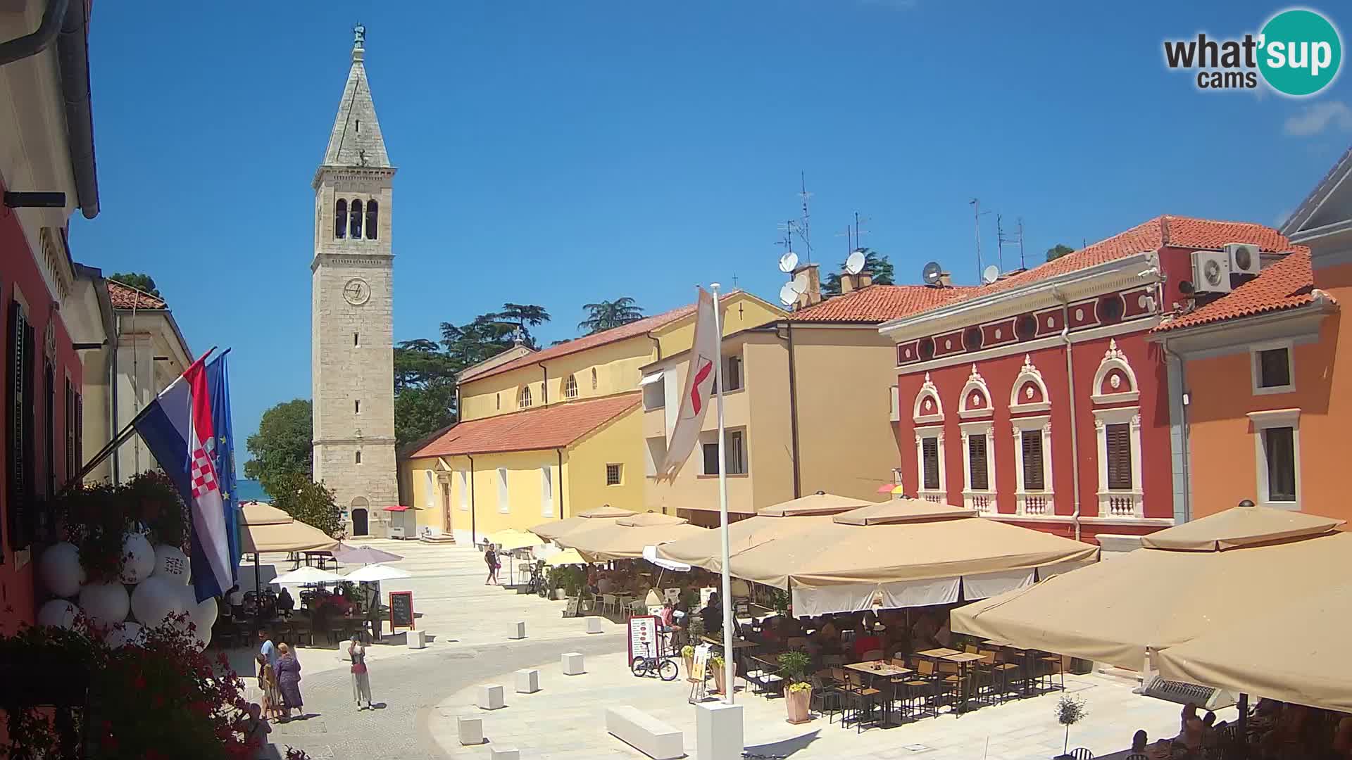 Novigrad Webcam – Veliki Trg (großen Platz) – Istrien – Kroatien