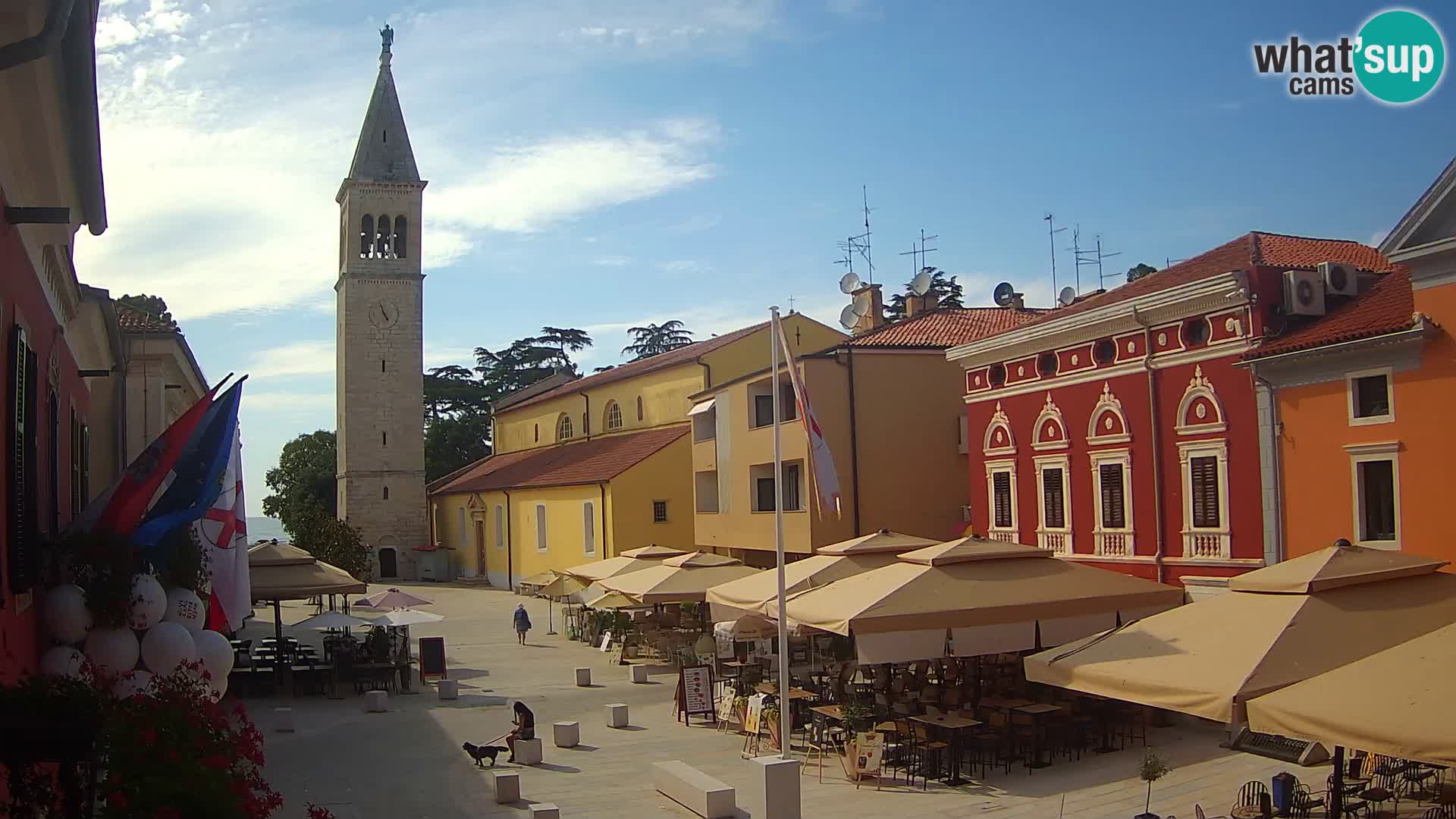 Web Kamera Novigrad – Veliki Trg / Piazza Grande