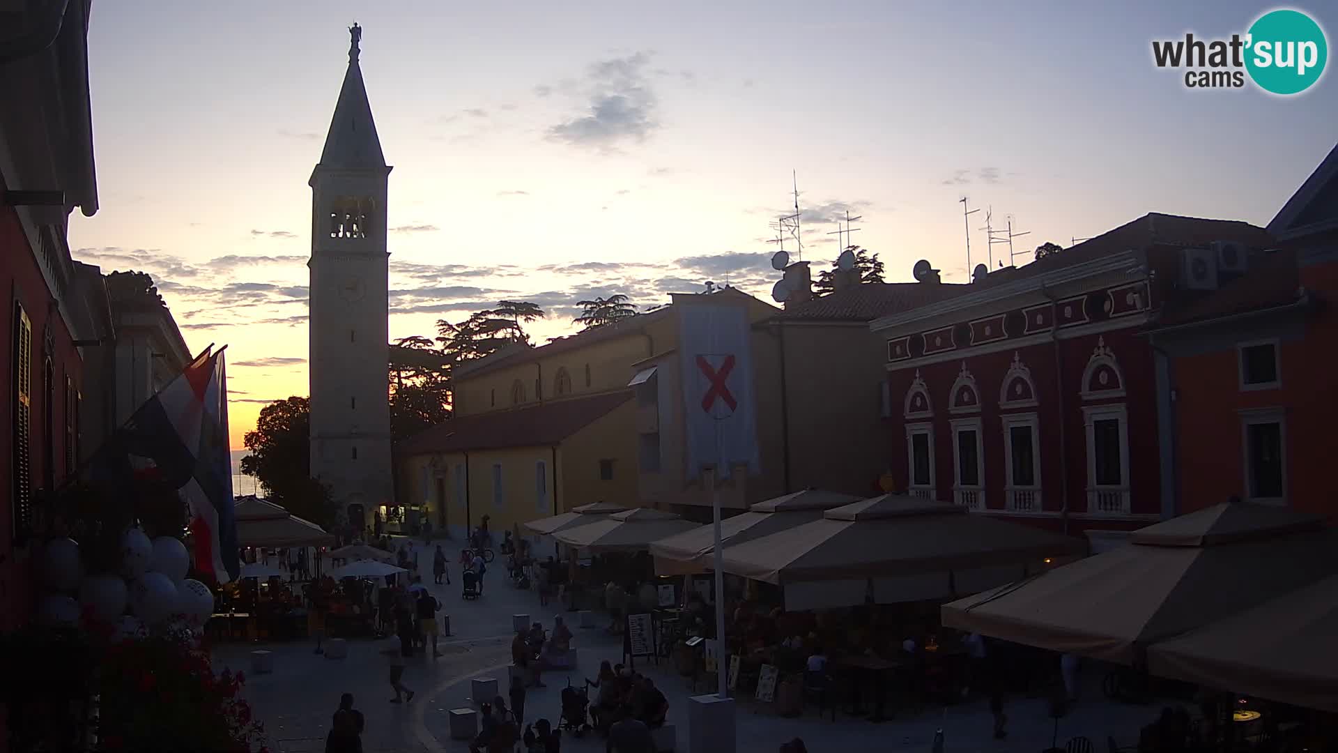 Spletna kamera Novigrad – Veliki Trg