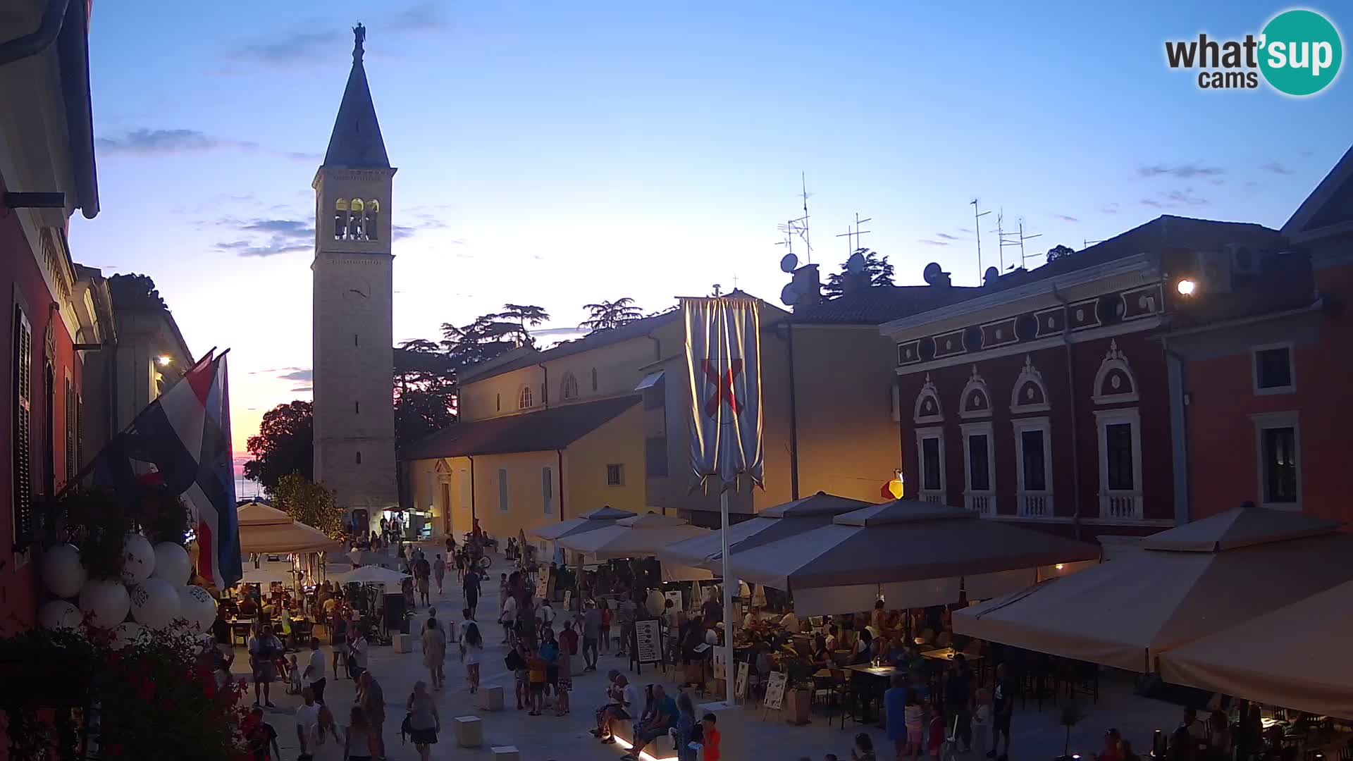 LIVE Webcam Cittanova / Novigrad – Piazza Grande – Istria