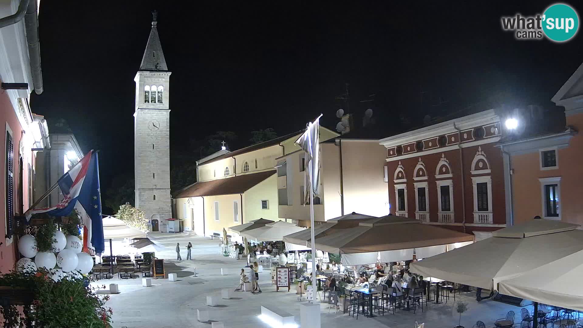 Live webcam Novigrad – Veliki Trg (grande place) – Piazza Grande