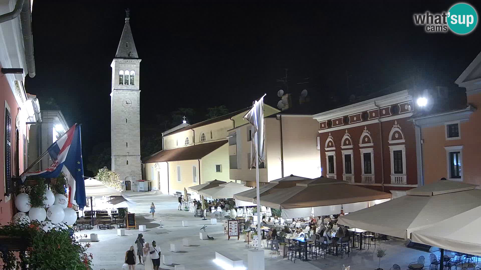 Web Kamera Novigrad – Veliki Trg / Piazza Grande