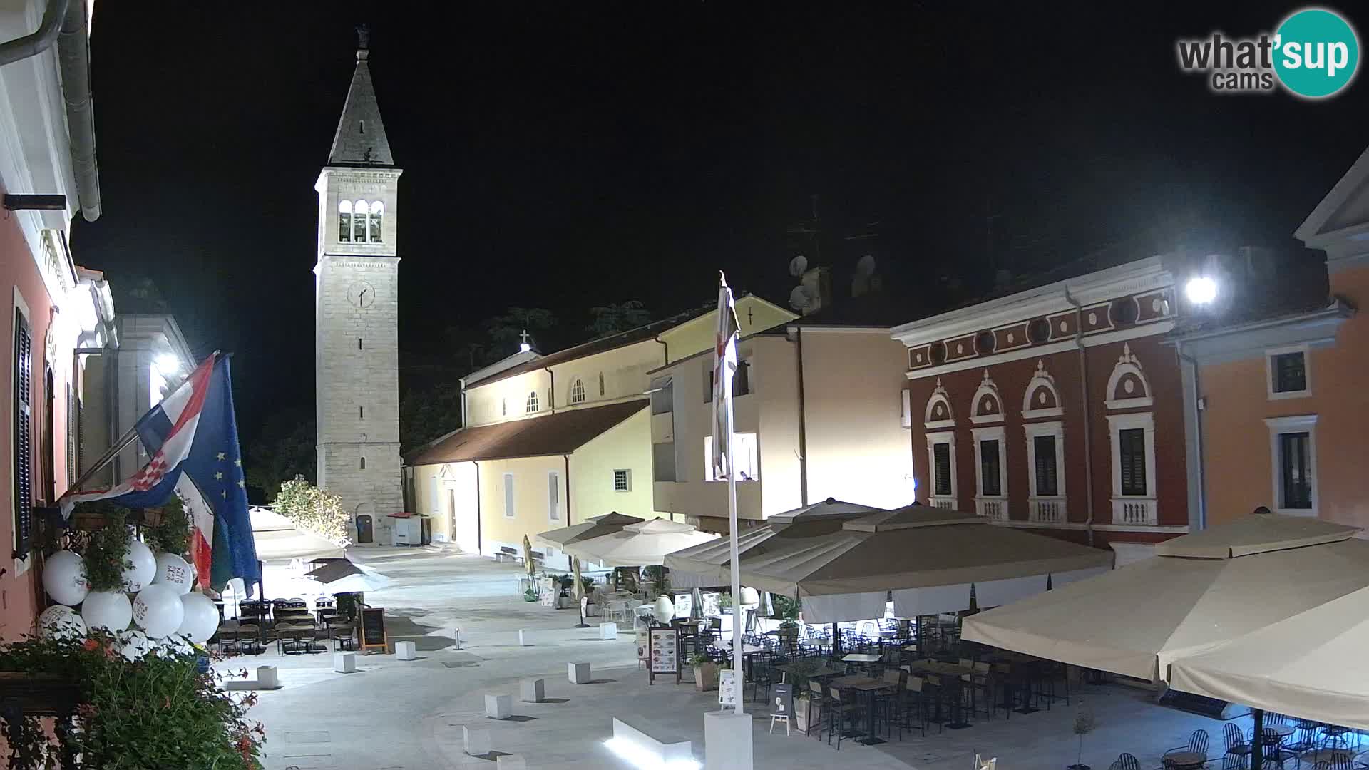Novigrad Webcam – Veliki Trg (großen Platz) – Istrien – Kroatien