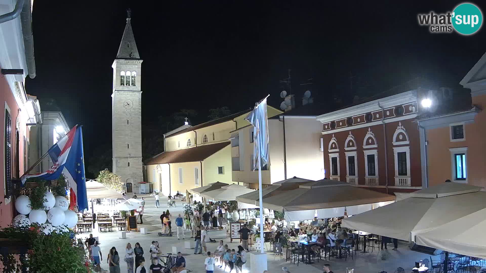 Novigrad Webcam – Veliki Trg (großen Platz) – Istrien – Kroatien