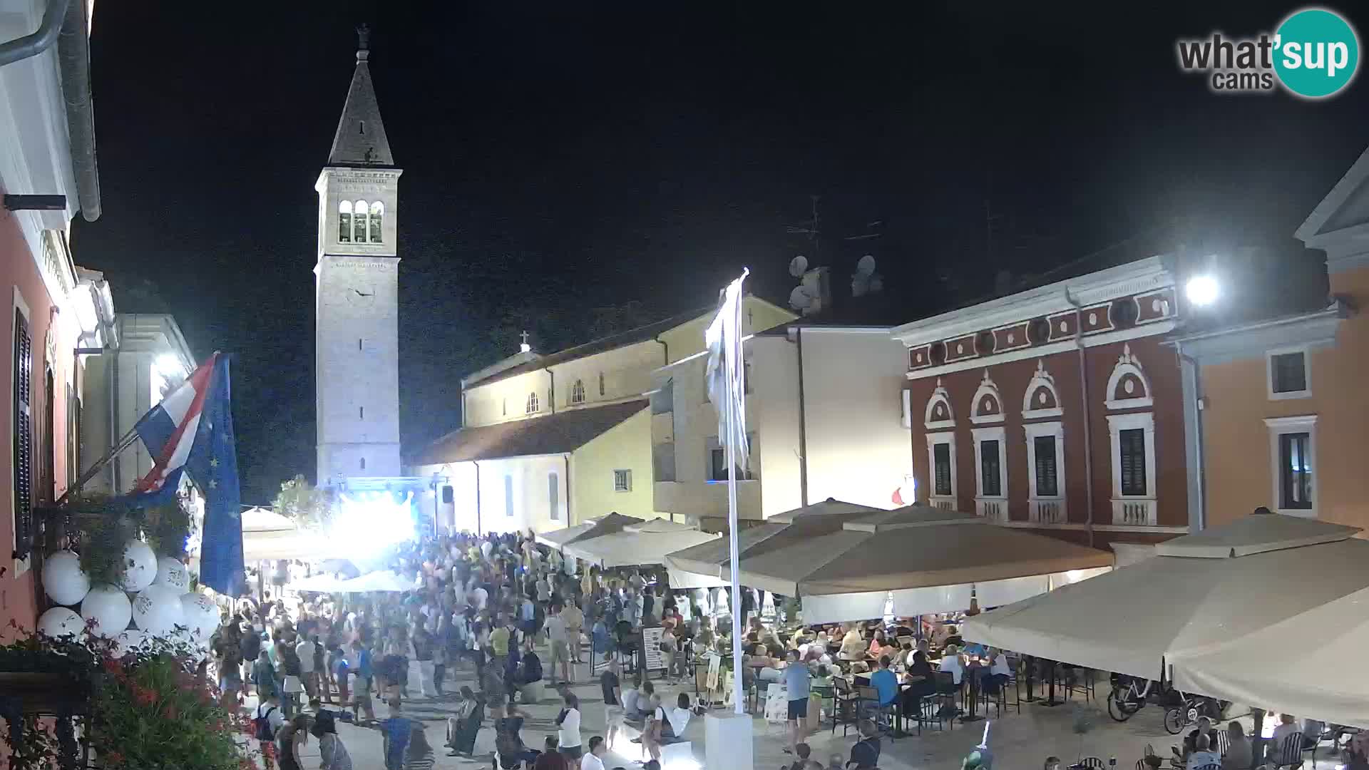 Spletna kamera Novigrad – Veliki Trg