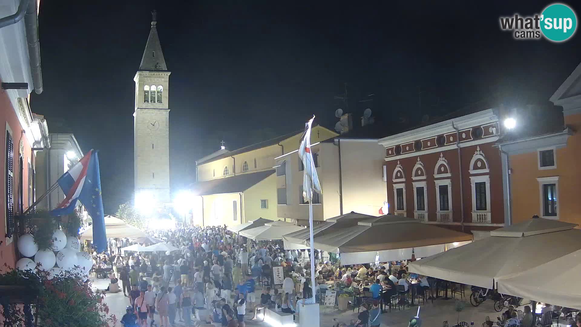 Novigrad Webcam – Veliki Trg (großen Platz) – Istrien – Kroatien