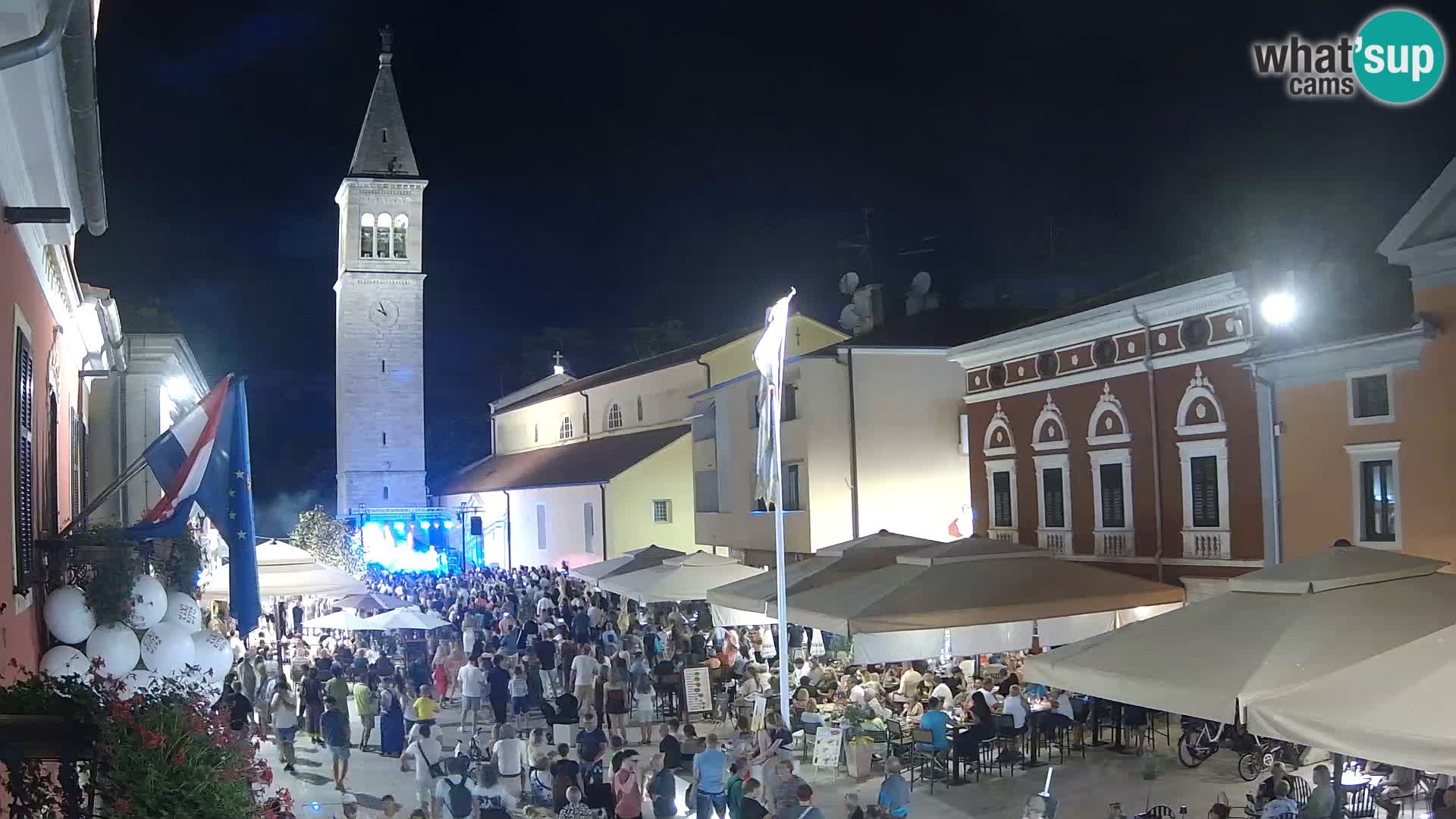 Spletna kamera Novigrad – Veliki Trg