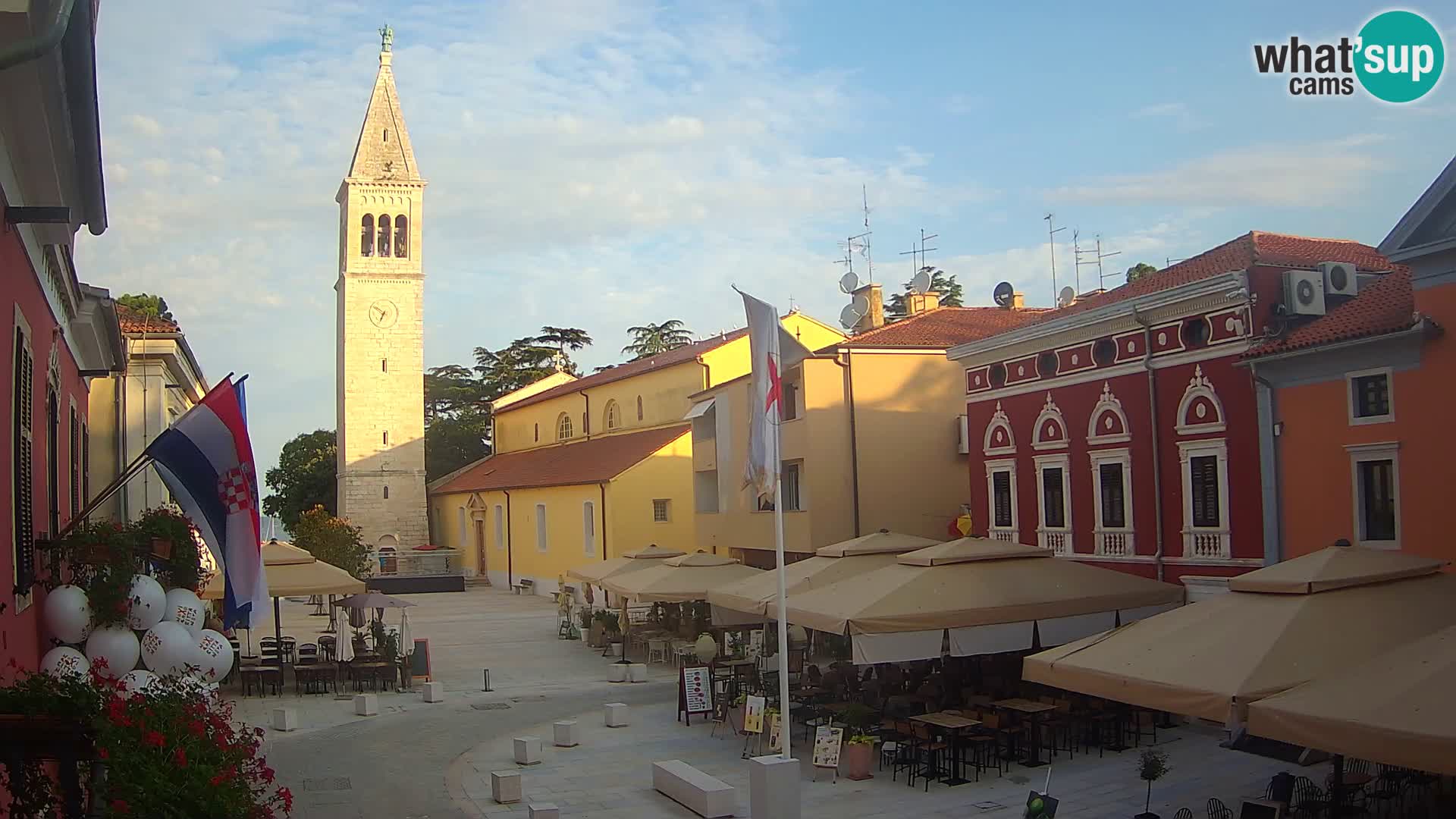 Web Kamera Novigrad – Veliki Trg / Piazza Grande