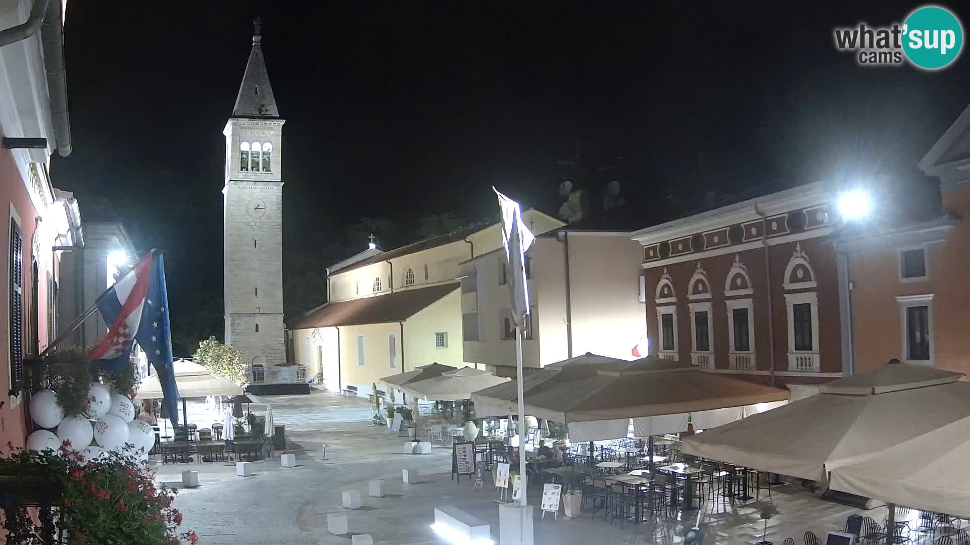 Live webcam Novigrad – Veliki Trg (grande place) – Piazza Grande