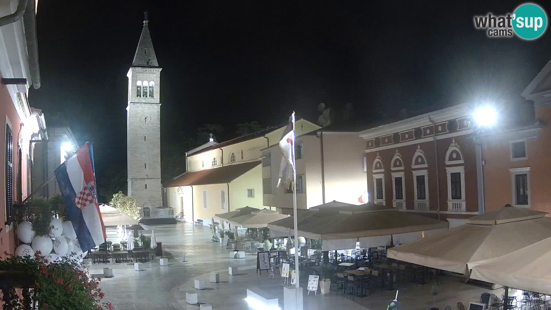 Live Webcam Novigrad – Veliki Trg (gran plaza) – Piazza Grande