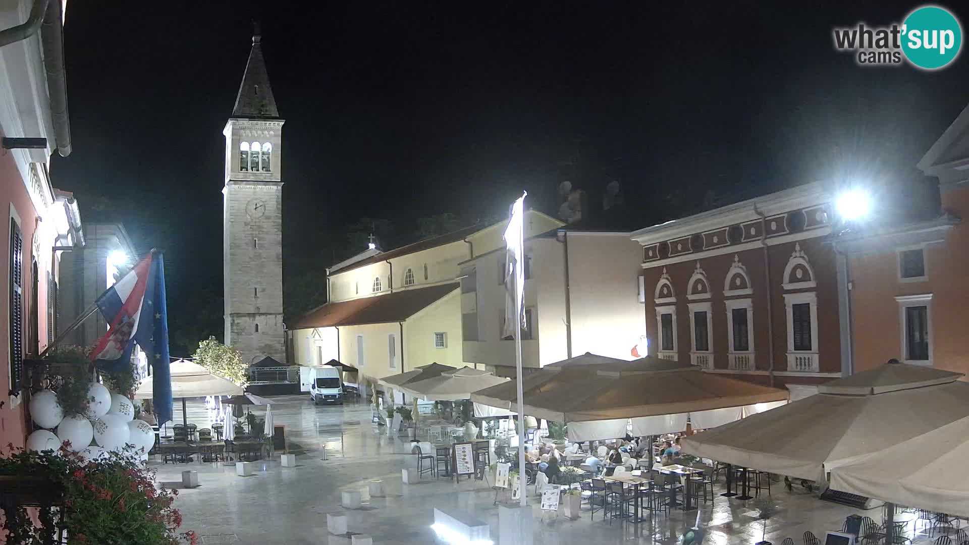 Live webcam Novigrad – Veliki Trg (grande place) – Piazza Grande