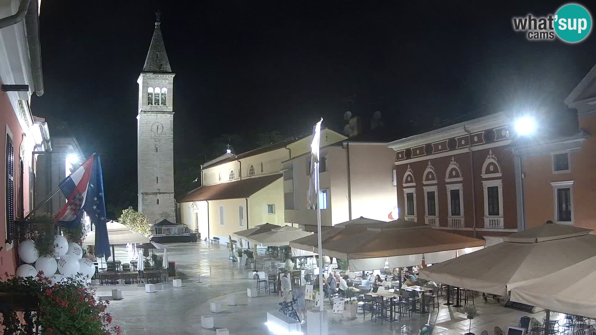 LIVE Webcam Cittanova / Novigrad – Piazza Grande – Istria