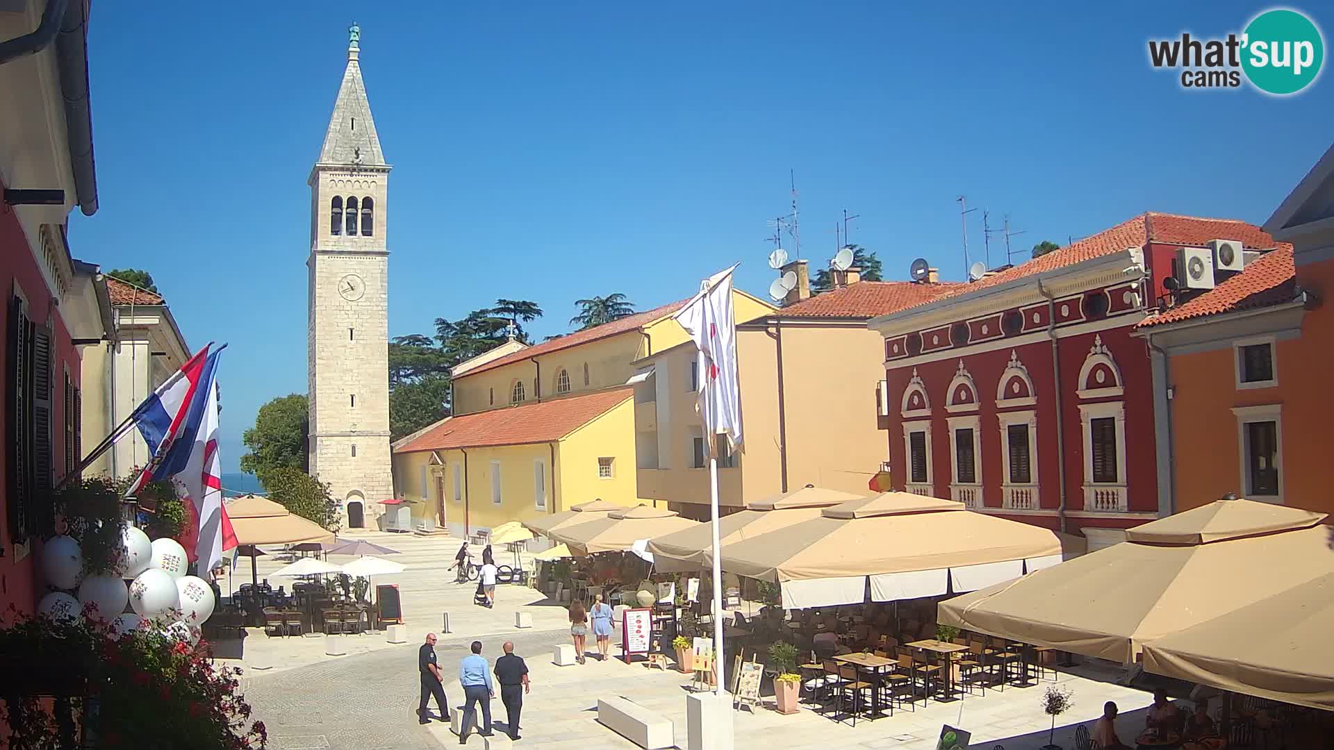 Spletna kamera Novigrad – Veliki Trg