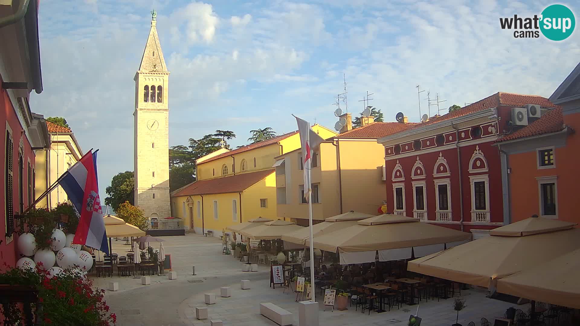 Novigrad Webcam – Veliki Trg (großen Platz) – Istrien – Kroatien