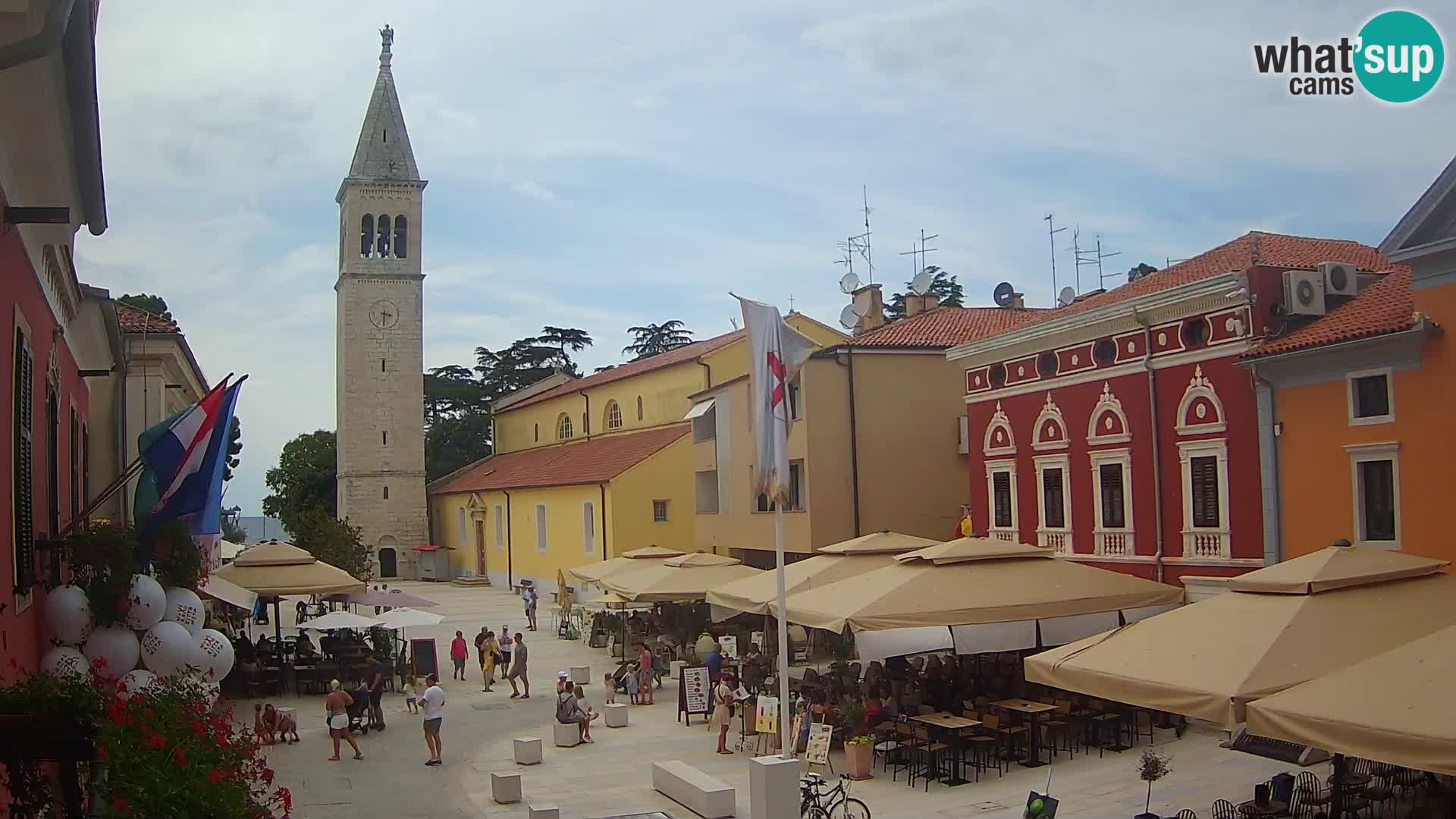 Spletna kamera Novigrad – Veliki Trg