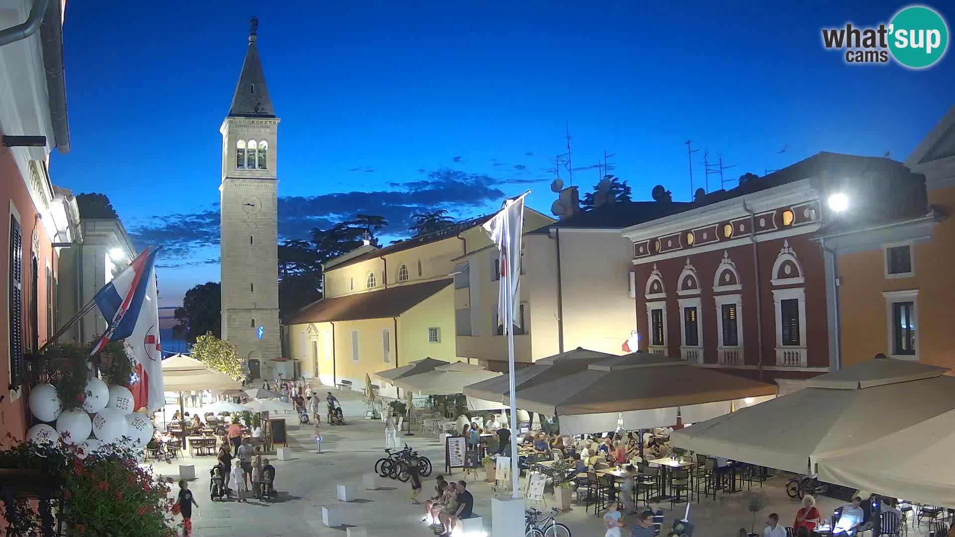Spletna kamera Novigrad – Veliki Trg