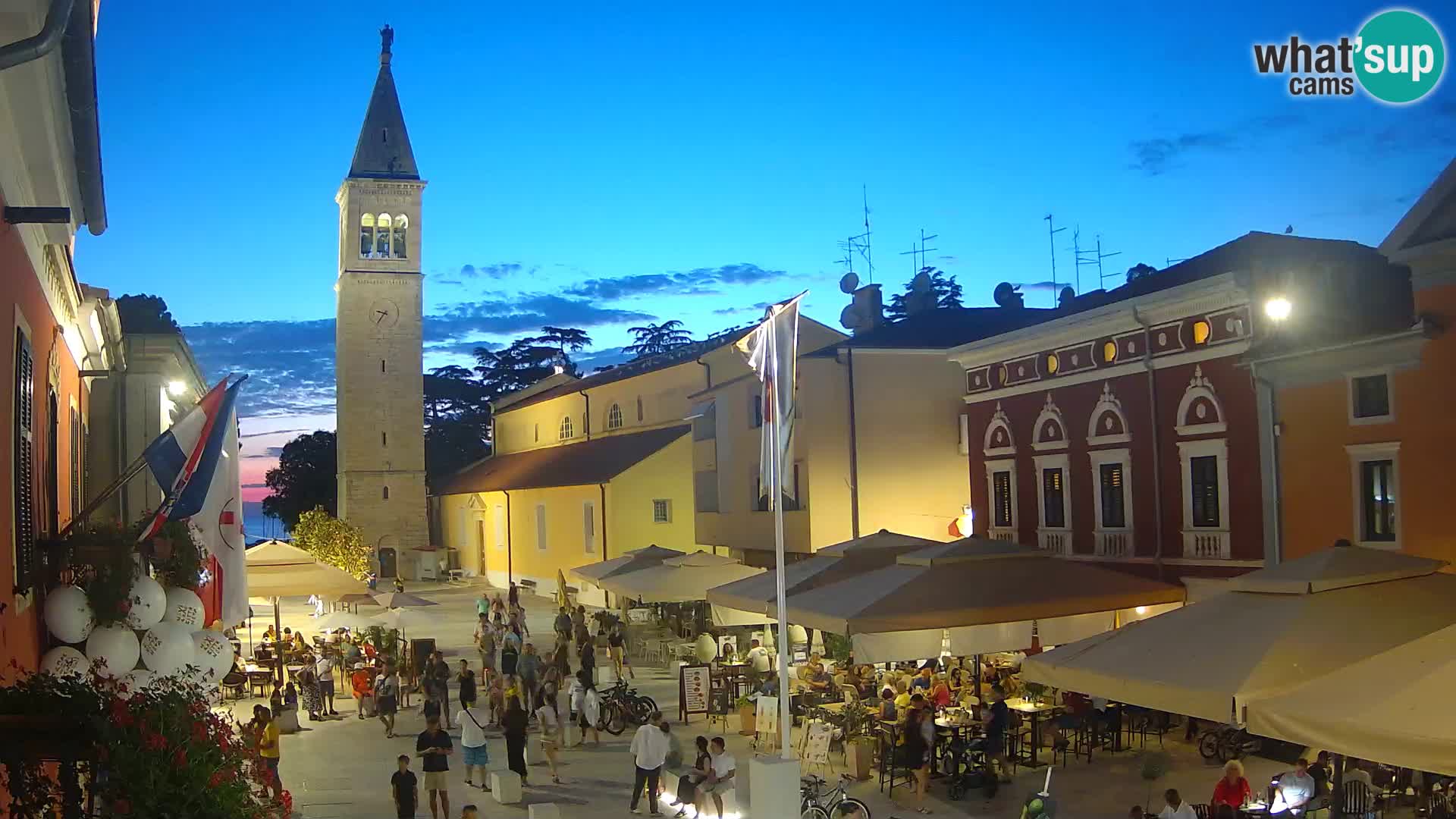 Novigrad Webcam – Veliki Trg (großen Platz) – Istrien – Kroatien