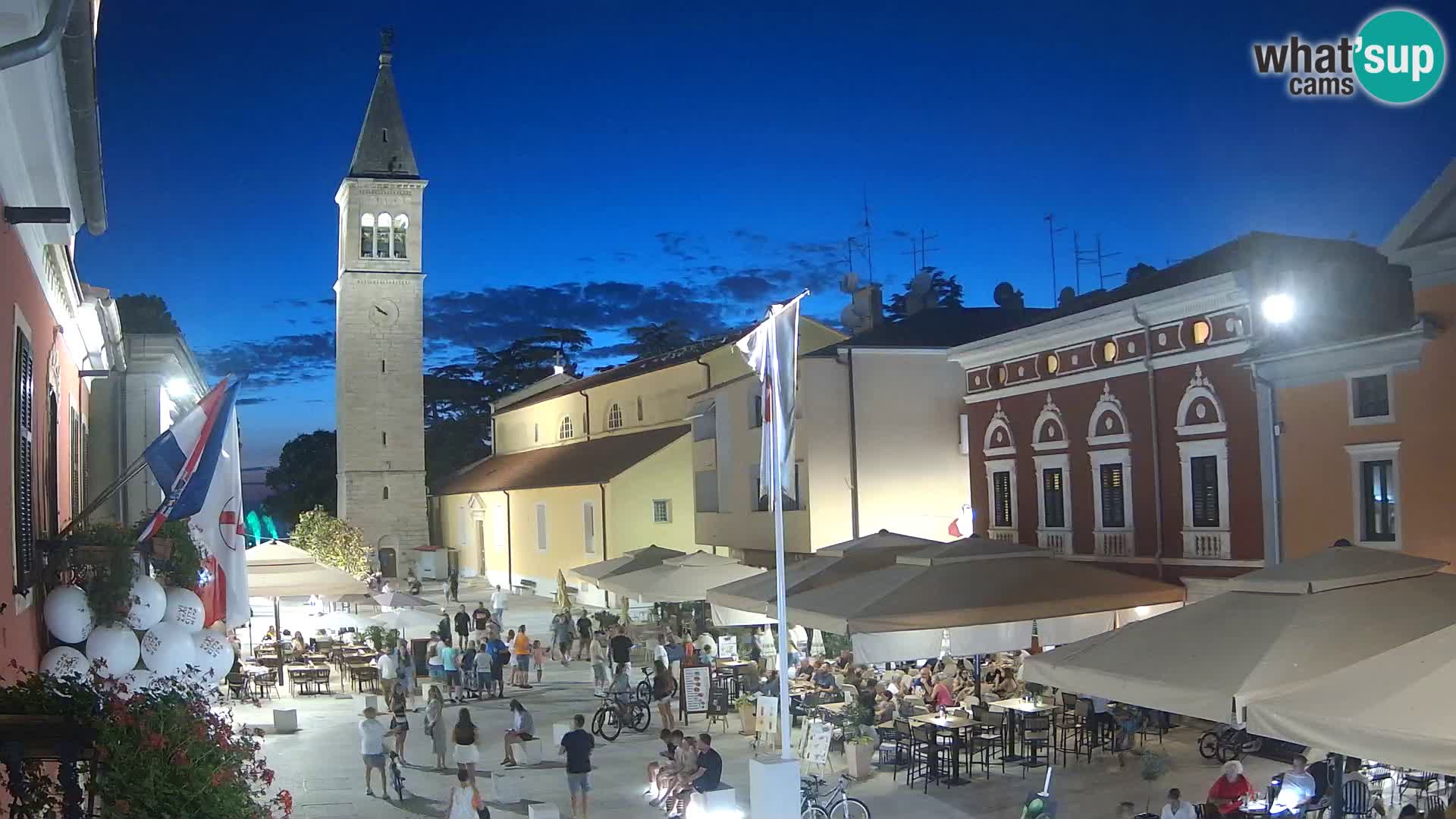 Web Kamera Novigrad – Veliki Trg / Piazza Grande