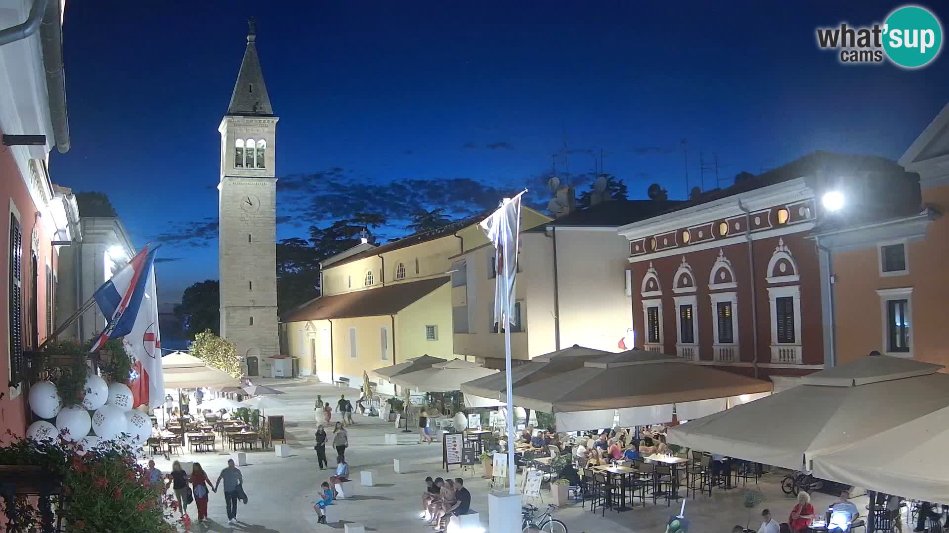 Spletna kamera Novigrad – Veliki Trg