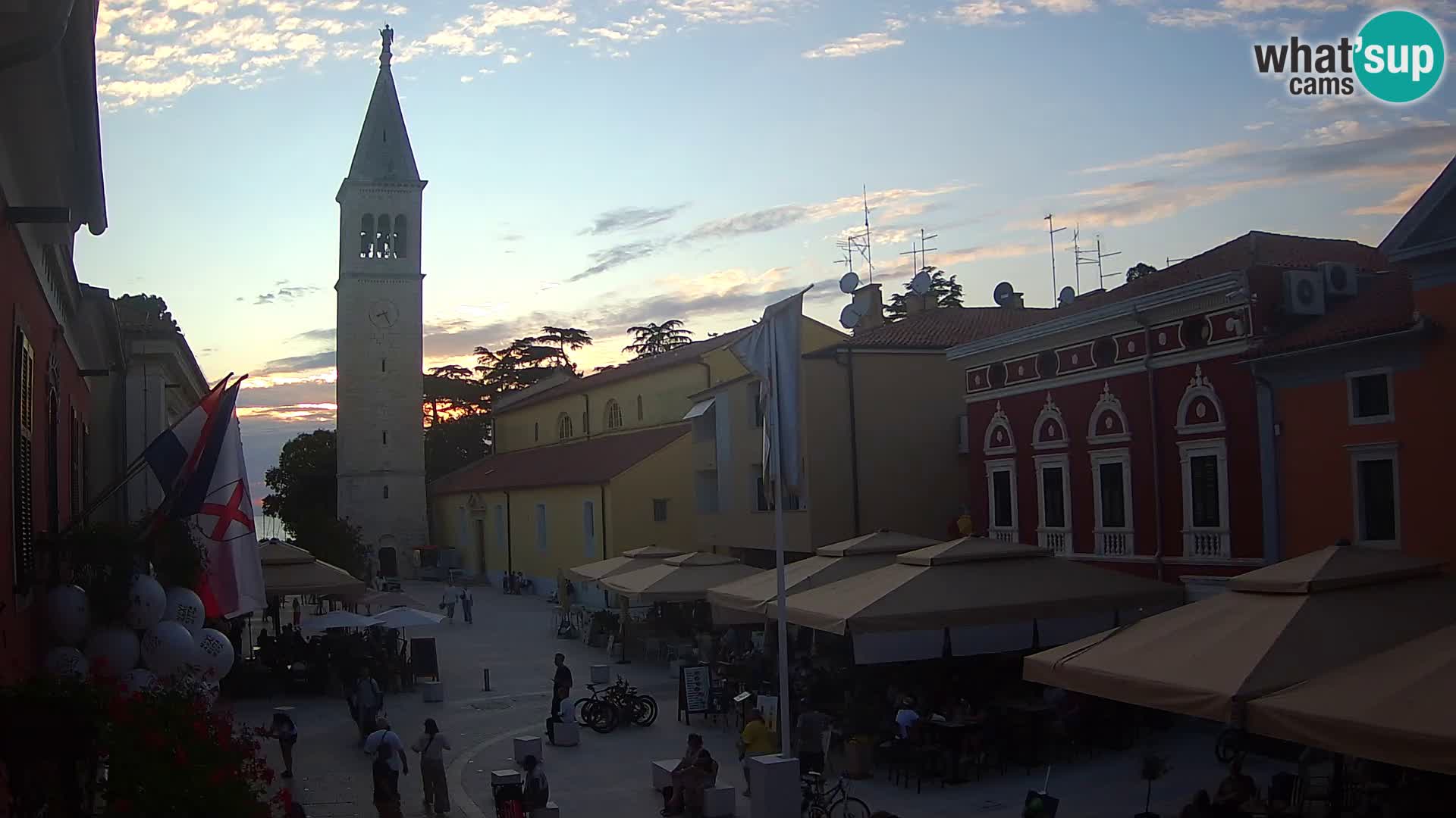 Spletna kamera Novigrad – Veliki Trg