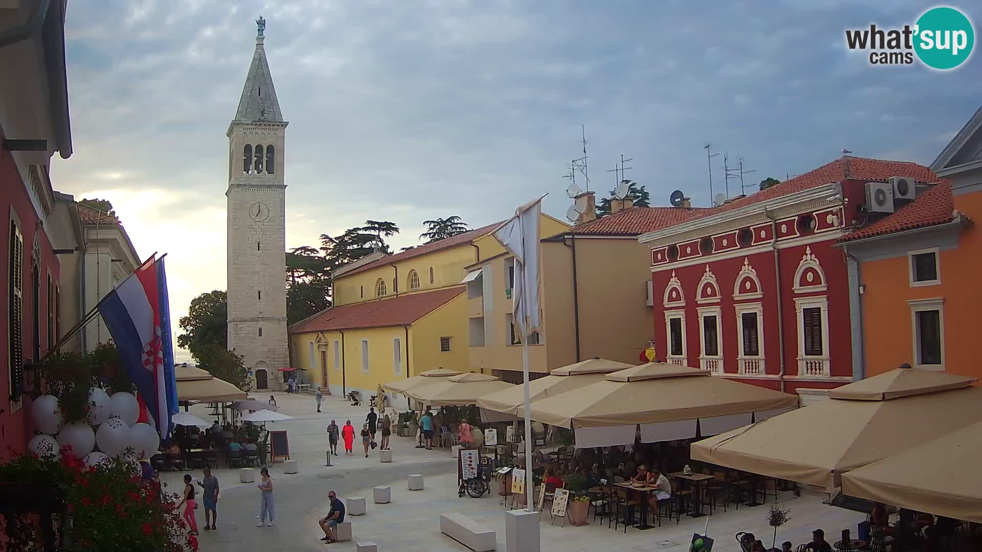 Spletna kamera Novigrad – Veliki Trg