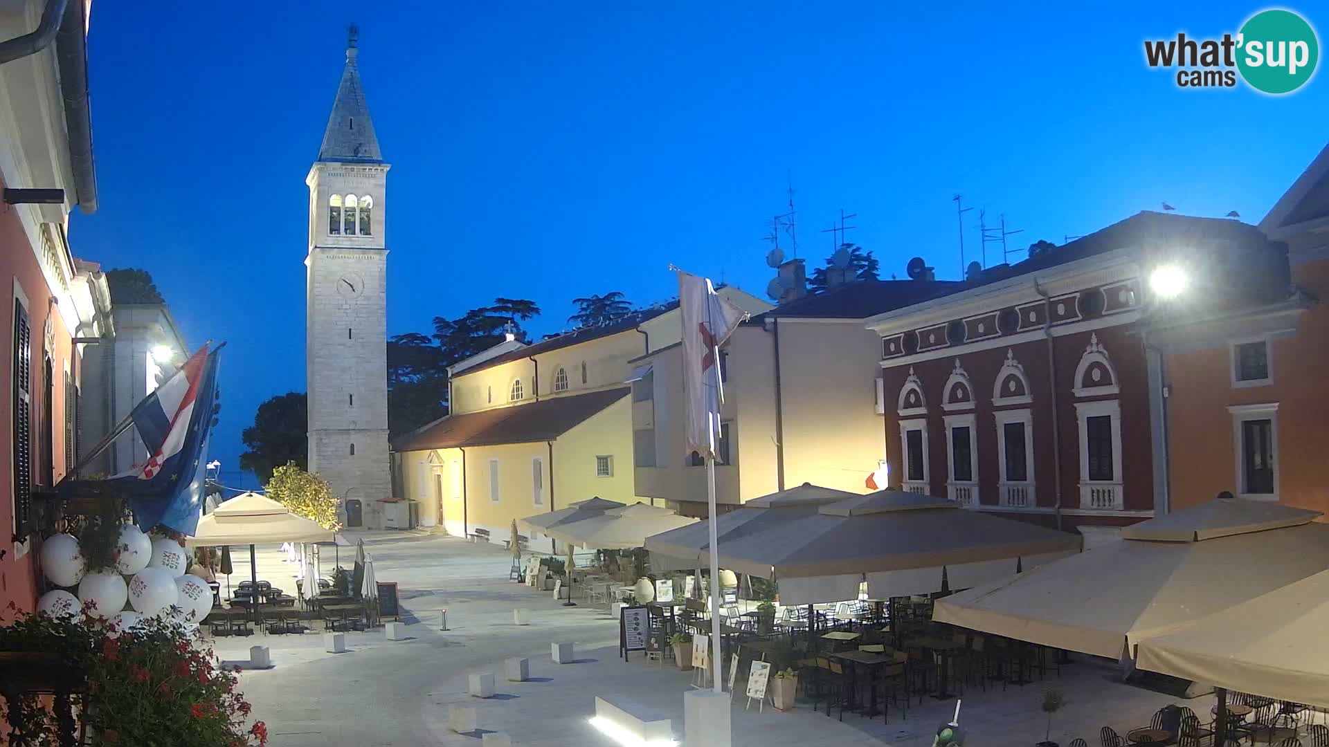 Spletna kamera Novigrad – Veliki Trg
