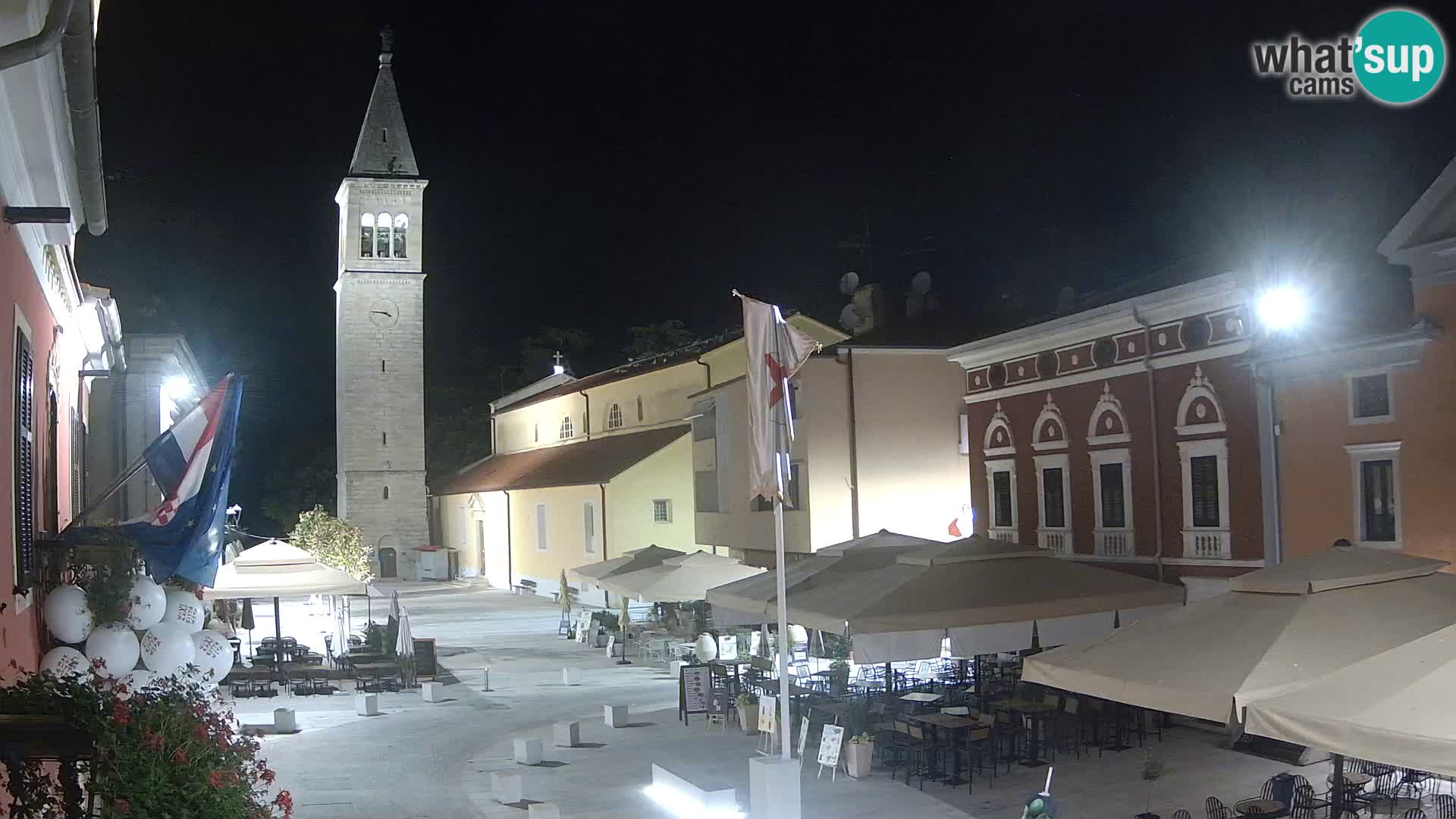 Novigrad Webcam – Veliki Trg (großen Platz) – Istrien – Kroatien