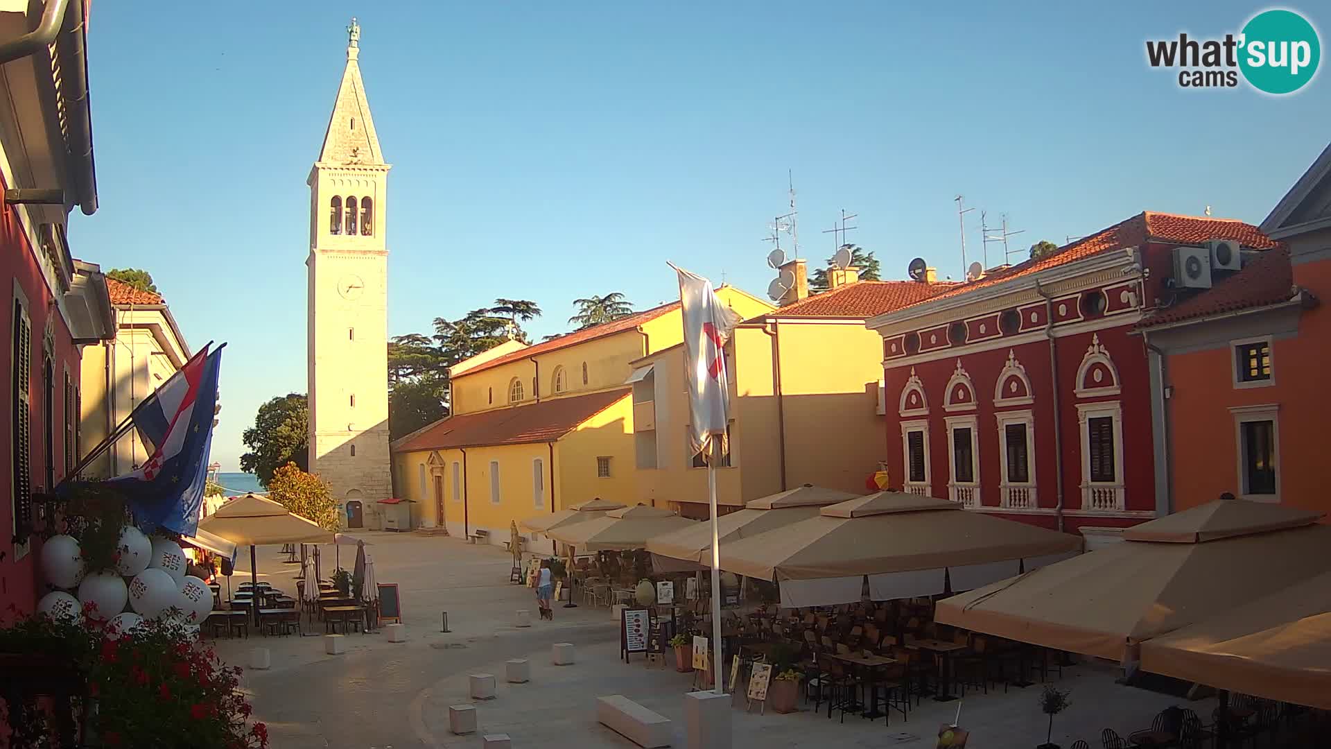 Web Kamera Novigrad – Veliki Trg / Piazza Grande