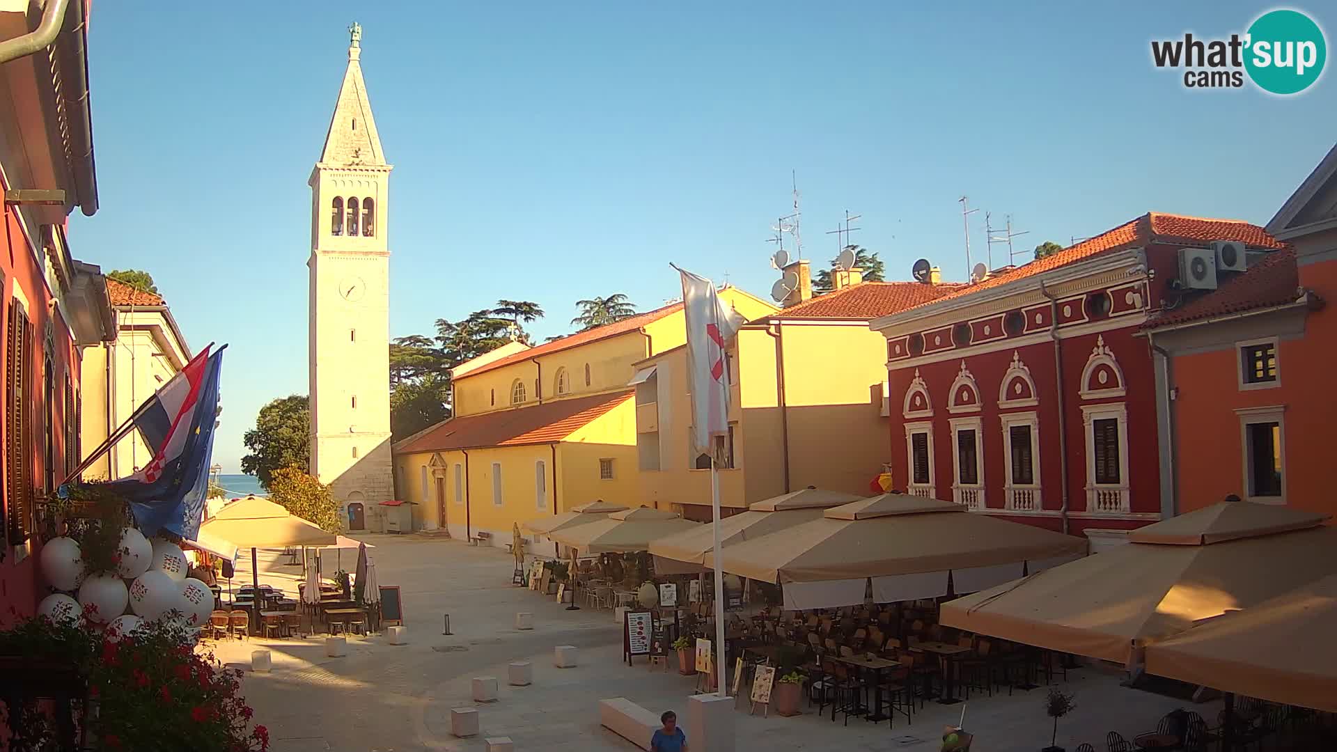 Live Webcam Novigrad – Veliki Trg (gran plaza) – Piazza Grande