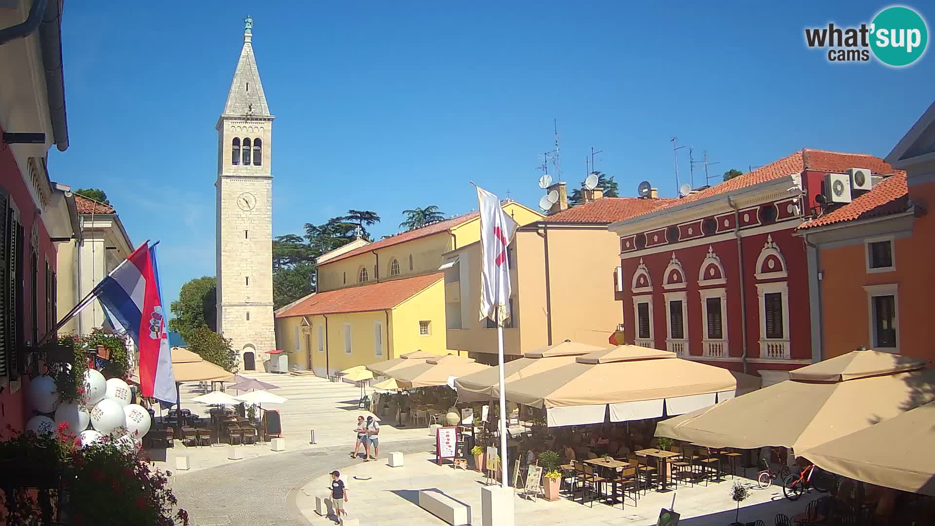 Spletna kamera Novigrad – Veliki Trg