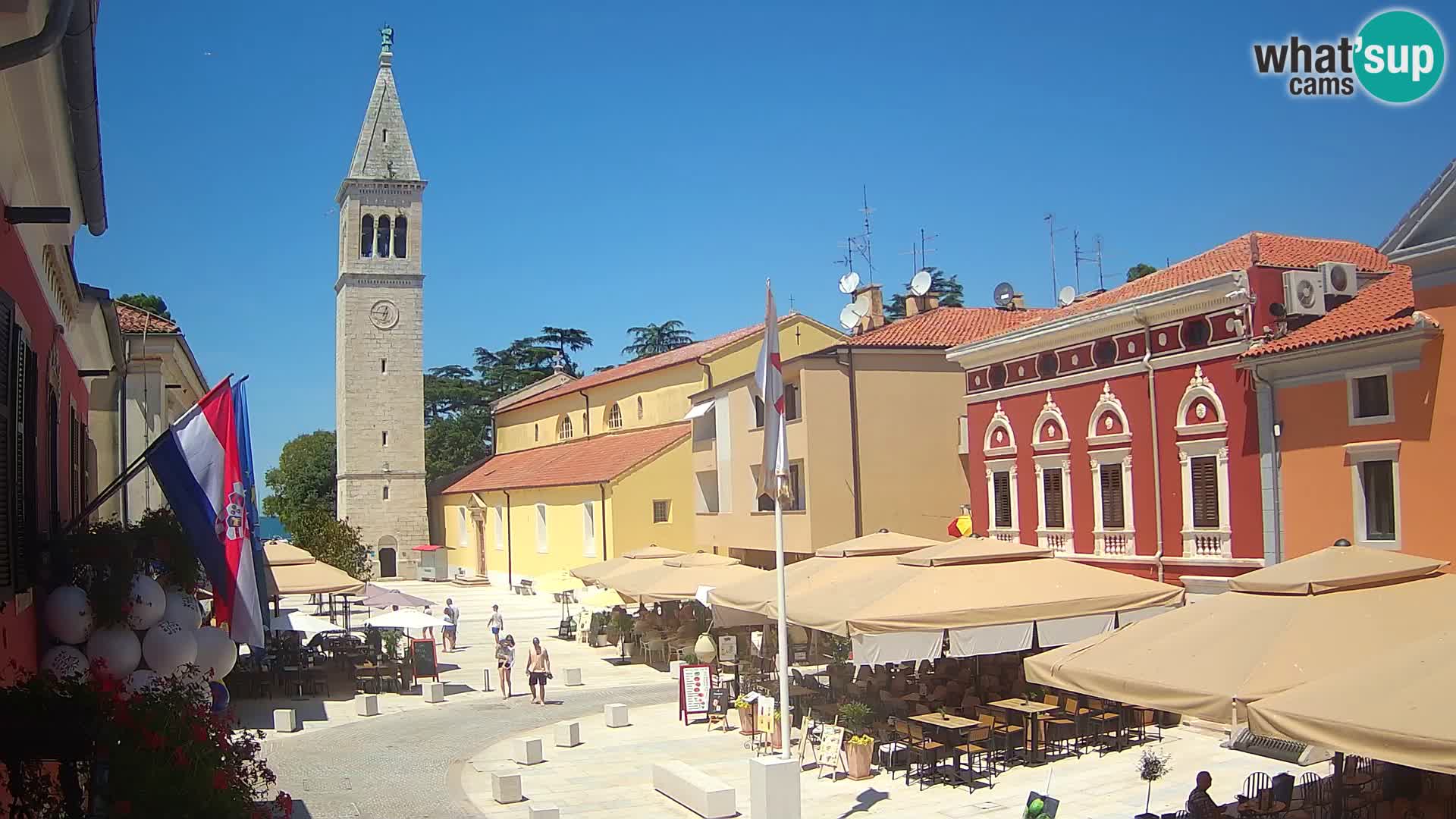 Novigrad Webcam – Veliki Trg (großen Platz) – Istrien – Kroatien