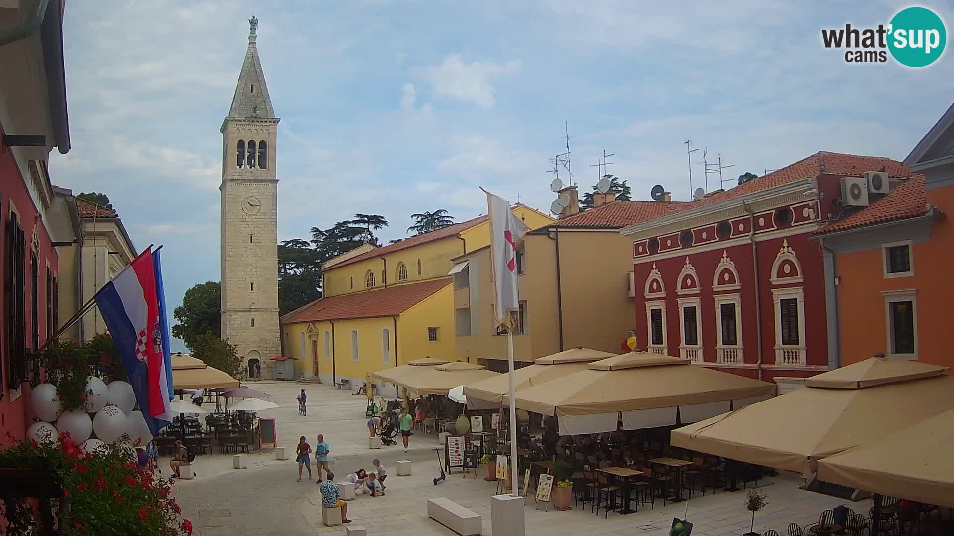 Spletna kamera Novigrad – Veliki Trg